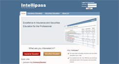 Desktop Screenshot of intellipass.com